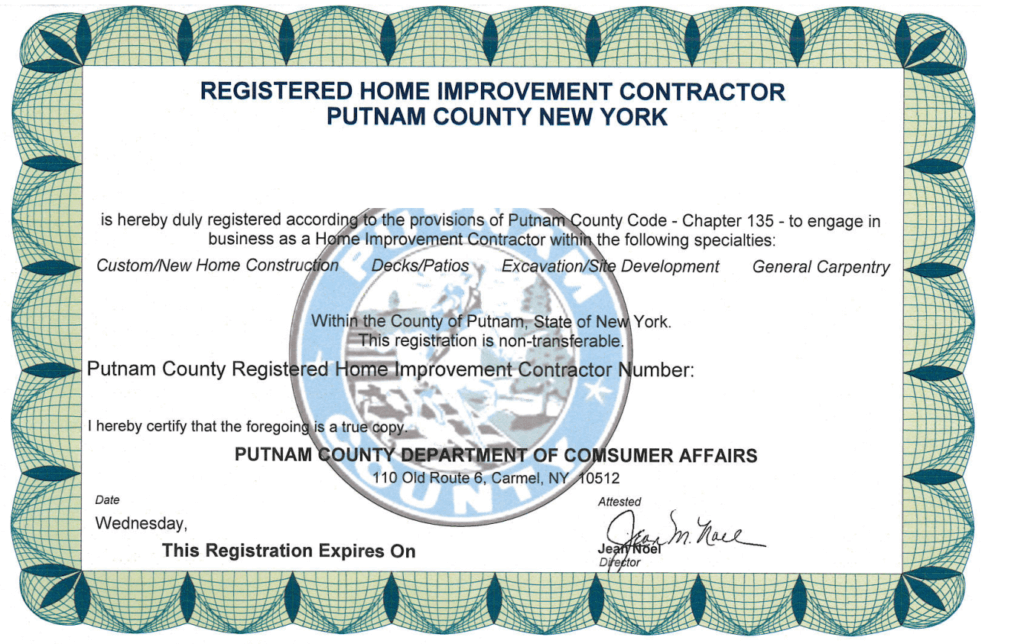 Ny Contractors Licence Help